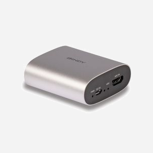 Lindy 38362 Convertisseur Audio Argent, HDMI 1.3 vers Audio Stéréo & Casque, Fréquence 20-20000Hz, USB Micro-B, 192kHz, S/N 101dB, 70x65x27mm - Miniature 4