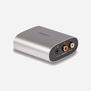 Lindy 38362 Convertisseur Audio Argent, HDMI 1.3 vers Audio Stéréo & Casque, Fréquence 20-20000Hz, USB Micro-B, 192kHz, S/N 101dB, 70x65x27mm - Miniature 3