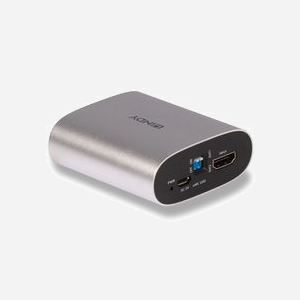 Lindy 38368 Convertisseur Audio HDMI 2.0b vers HDMI 2.0b Dual Output, 4K/60Hz, HDCP 2.2, Audio PCM 2.0/LPCM 5.1/7.1, 192kHz/24-bit - Miniature 4