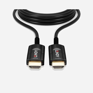 Lindy 38381 Câble HDMI 2.1 15m, Type A (Standard) Mâle-Mâle, 48 Gbit/s, ARC, HDR10+, Contacts Or, AWG24, Fibre Optique/Cuivre, Noir - Miniature 4