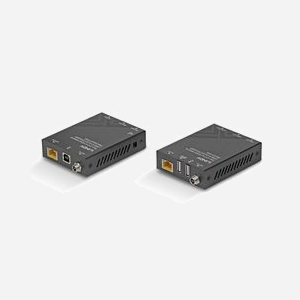 Lindy 39383 KVM Extender HDMI 2.0, USB 1.1, Cat6 jusqu'à 70m, 3840x2160 30Hz, Émetteur/Récepteur, Alimentation Incluse - Miniature 2
