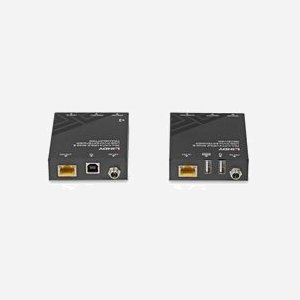 Lindy 39383 KVM Extender HDMI 2.0, USB 1.1, Cat6 jusqu'à 70m, 3840x2160 30Hz, Émetteur/Récepteur, Alimentation Incluse - Miniature 5