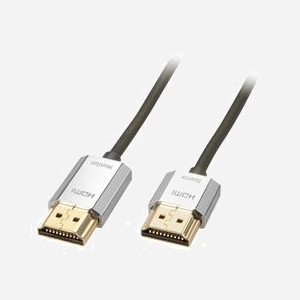 Lindy 41675 - Câble HDMI 3m, HDMI Type A Mâle/Mâle, Version 2.0, Ethernet, 3840x2160 60Hz, HDCP, 10.2 Gbit/s, AWG36, contacts Or, Gris - Miniature 1