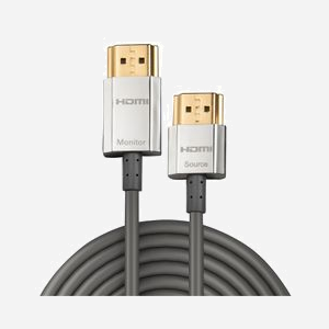 Lindy 41675 - Câble HDMI 3m, HDMI Type A Mâle/Mâle, Version 2.0, Ethernet, 3840x2160 60Hz, HDCP, 10.2 Gbit/s, AWG36, contacts Or, Gris - Miniature 2