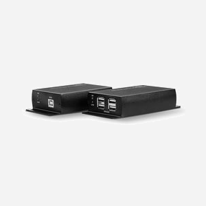 Lindy 42710 Extender KVM USB 2.0 Cat.6 (Émetteur/Récepteur) - Portée 140m, 4 Ports USB 2.0, RJ-45, Alimentation incluse - Miniature 3