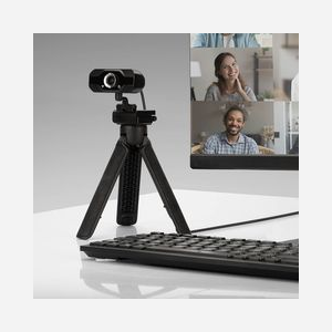 Lindy 43300 Webcam Full HD 1080p 30ips USB 2.0, Micro intégré, Angle 110°, Lentille 6 éléments, Ajustement manuel, Compatible Windows/macOS/Linux - Miniature 5