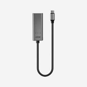 Lindy 43314 Adaptateur USB-C vers Ethernet 2.5GbE, USB 3.2 Gen 1, Chipset Realtek RTL8156B, RJ-45, Aluminium, 60x22x17mm, 34g - Miniature 2