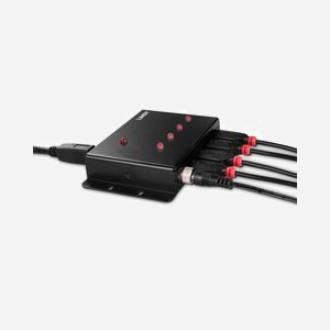 Lindy 43374 Hub USB 3.2 Gen 1 - 4 Ports Type-A, Boîtier Métal, 5000 Mbit/s, USB Type-B, 125x74.6x22mm, Câble 0.8m, Certifié CE/UKCA/FCC/RoHS - Miniature 4