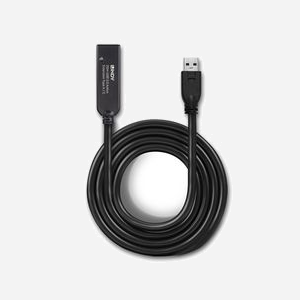 Lindy 43375 Câble USB 20m, USB 3.2 Gen 1, Connecteur A Mâle/A Femelle, AWG 24/24/20, PVC Noir, Température Opération 0-50°C - Miniature 3