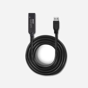 Lindy 43376 Câble USB 3.2 Gen 1 (3.1 Gen 1) 10m USB-A vers USB-C, 5Gbit/s, AWG 24/24/20, Contacts Nickel, PVC Noir, Diamètre 7mm - Miniature 3