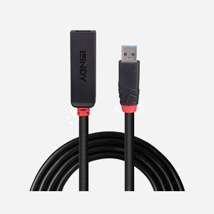 Lindy 43403 Hub USB 3.2 Gen 1 Type-C - 2 Ports, 5000 Mbit/s, Boîtier ABS Noir, Câble 10m AWG26, Alimentation DC, Certifié CE/FCC/RoHS/REACH - Miniature 2