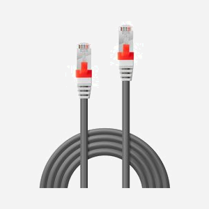 Câble réseau Lindy 45353 Cat6a S/FTP (S-STP) Gris 2m RJ-45 Mâle vers RJ-45 Mâle, 10/100/1000Base-T(X), AWG26, sans halogène - Miniature 2