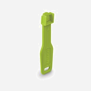 Lindy 47894 Kit 10 Bloqueurs de Port RJ-45 Vert ABS avec Clé - Dimensions 20x74.5x5.9mm - Certifications CE, UKCA, RoHS, REACH - Miniature 2