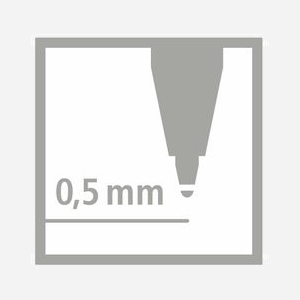 STABILO EASYoriginal Moyen Bleu - Set de 3 Stylos à Bille Effaçable 0.5mm Corps Plastique Bleu - Cartouche d'Encre Bleue - Fabriqué en République Tchèque - Miniature 4