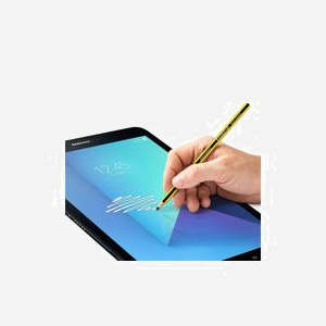 Samsung GP-U999ERIPAAB Stylet pour Tablette Galaxy Tab S3/Book, 45g, Noir/Jaune, écran Capacité, Dimensions 7x7x15mm, Emballage Blister - Miniature 3