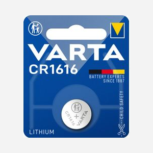 Batterie Lithium Varta CR1616 3V 55mAh, Pile Bouton Usage Unique, Diamètre 16mm, Hauteur 1.6mm, Plage de Température -20°C à 60°C - Miniature 2