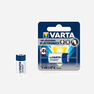 Varta V4034PX Batterie Alcaline 6V 100mAh 4LR44/4SR44 Cylindrique 13x25.2mm - Blister 1 pièce - Référence 04034-101-401