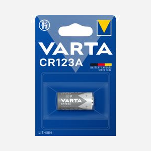 Batterie Lithium Varta CR123A 3V 1430mAh, usage unique, format cylindrique CR 17345, dimensions 17x34.5mm, plage température -20°C à 60°C, 16g - Miniature 2