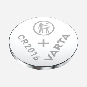Varta - Pile bouton Lithium CR2016 3V - Dimensions 20mm x 1.6mm - 2 unités par blister - Réf. Varta 06016-101-402 - Miniature 2