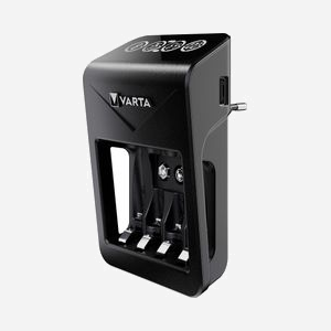 Varta Chargeur Secteur 57687 NiMH AA/AAA/9V, LCD, 4 Piles AA NiMH 2100mAh incluses, 1 Port USB, Protection Court-Circuit, 100-240V - Miniature 5