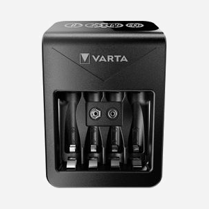 Varta Chargeur Secteur 57687 NiMH AA/AAA/9V, LCD, 4 Piles AA NiMH 2100mAh incluses, 1 Port USB, Protection Court-Circuit, 100-240V - Miniature 3