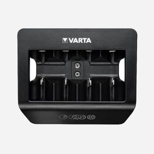 Chargeur Varta LCD Universal Charger+ Secteur pour Batteries 9V, AA, AAA, C, D, Ecran LCD, 1 Port USB, 100-240V - Miniature 1