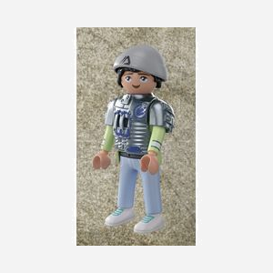 Playmobil Dinos - Saichania et Robot Soldat - Réf. 70626 - Kit figurines plastique multicolore - 2 personnages - 5+ ans - Fabriqué en Bosnie Herzégovine. - Miniature 3