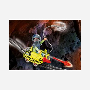 Playmobil 70930 Figurine d'Action/Aventure, Multicolore, 1 Figurine Peuple, 23 Pièces, 5-10 ans, 85x50x45mm, Avertissement -36 mois - Miniature 4