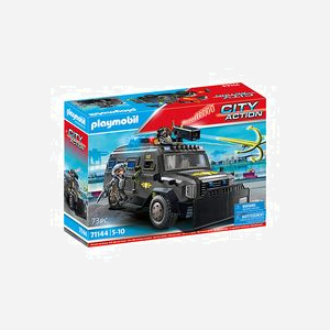 Playmobil City Action 71144 - Jeu de construction Action/Aventure - 73 pièces - Multicolore - Âge recommandé 5-10 ans - Utilisation Intérieure - Figurine Incluse - Miniature 1