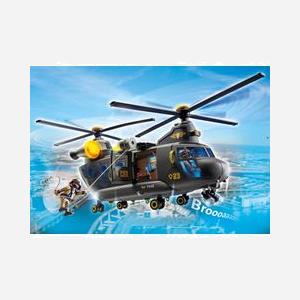 Playmobil City Action 71149 - Jeu de construction Hélicoptère et figurines, 117 pièces, 5-10 ans, Type Action/Aventure, Multicolore - Miniature 3