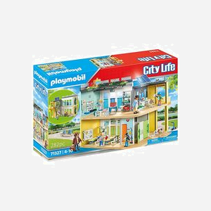 Playmobil City Life 71327 : Jeu d'Action/Aventure Multicolore, 282 pièces, figurines incluses (Type Peuple), 4-10 ans, 1 joueur minimum, Boîte fermée. - Miniature 1