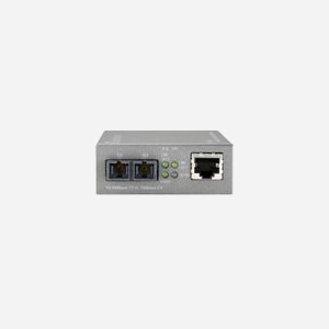 LevelOne FVS-3120 Convertisseur de Média 100Mbit/s Monomode, Interfaces 10/100Base-T vers 100Base-LX, Fibre SC, Distance 20km, VLAN, Alimentation Externe - Miniature 2