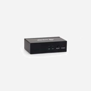 Equip 332712 Répartiteur Vidéo HDMI 1.4, 1x HDMI vers 2x HDMI, 4K (4096x2160) 30Hz, HDCP, 340MHz, Alimentation 5V/1A, Noir, 49x84x20mm - Miniature 2
