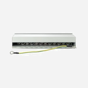 Equip 227362 Baie de Branchements 12 Ports RJ-45 Cat6, Contacts Or, Standards IEEE 802.3/802.5, Certification ISO/IEC 11801, 44x212x129mm, Gris - Miniature 2