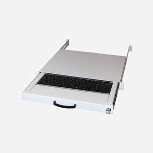 Equip 260612 Accessoire Rack 1U Gris 482x410mm (19") Connecteurs PS/2 & USB - Dimensions colis 550x460x130mm - Poids 6.3kg - Miniature 1