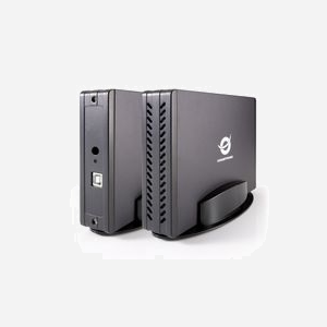 Conceptronic CHD3SU : Boîtier HDD Externe 3.5" USB 2.0 pour SATA I/II/III, Aluminium Noir, Alimentation Secteur, Transfert 0.48 Gbit/s - Miniature 4
