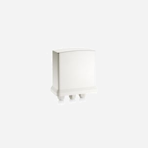 LevelOne POR-1222 Répéteur PoE Gigabit 3 Ports RJ45, 10/100/1000Base-T(X), PoE 802.3af/at, IP65, portée 100m, Montage Mural