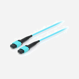 Equip Câble Fibre Optique OM4 MTP/MTP 15m Cyan, 50/125µm Multimode, Faible Perte 0.5dB, Gaine LSFROH, REACH/RoHS, -20°C à 70°C - Miniature 1