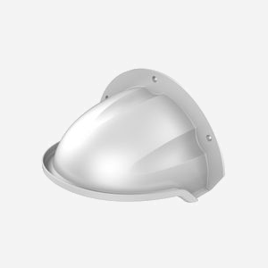 LevelOne CAS-7309 Capot de Protection Blanc pour Caméras FCS-3084/3085/3086/3087/3090/3096, Dimensions 152x189.6x264.7mm, Poids 199g - Miniature 1