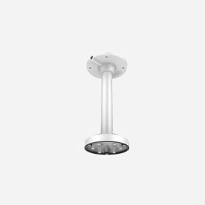 LevelOne CAS-7317 Support Caméra Intérieure, Diamètre 13.5cm, Hauteur 54.5cm, Compatible FCS-3086/3087/3084, Blanc, Poids 1.32kg