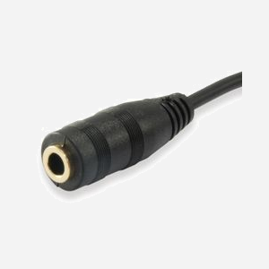 Adaptateur Audio Equip 147941 : Séparateur Noir, 2x 3.5mm Mâle vers 3.5mm Femelle, Câble 0.13m, PVC, RoHS, Dimensions 7x7mm, CE - Miniature 3