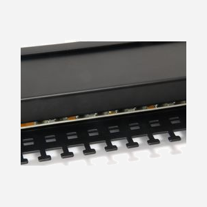 Equip 326425 Baie de Branchements 1U 24 Ports RJ-45 Gigabit Ethernet Cat6 Montage Rack 19" (482.6mm x 44.5mm x 110.5mm) RoHS/CE - Miniature 4