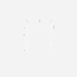 Equip 650363 Support Mural Fixe TV 32"-55" (81-139.7cm), VESA 200x200-400x400, Acier, Charge Max 55kg, Distance Mur 9-11mm, Noir - Miniature 3