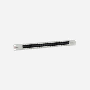 Equip 125297 : Baie de Branchements 1U 50 Ports RJ-45 Gris, Conforme RoHS et CE, Code SH 85371098