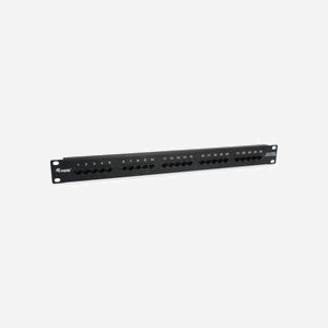 Equip 125298 : Baie de Branchements 1U 24 Ports RJ-45 Cat3 Montage Rack 483x44.5x100mm Conforme RoHS/CE
