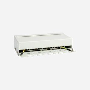Equip 227369 Baie de Branchements 8 Ports Gris 160.3x44.5x109.2mm, Poids 650g, Conditionnement 180x125x55mm, Code SH 85371098 - Miniature 2