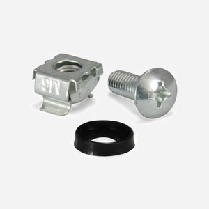 Kit de Montage Rack Equip 922493 - 50 pièces - Aluminium/Noir - Dimensions colis 240x180mm - Poids 410g - Origine Chine - Code SH 85389099