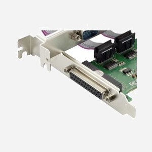 Conceptronic SPC01G : Carte PCIe 1.1 avec Interface Parallèle et RS-232, Taux de Transfert 2.5 Gbit/s, Ports EPP/ECP, Dimensions 59x1.6x78mm - Miniature 5