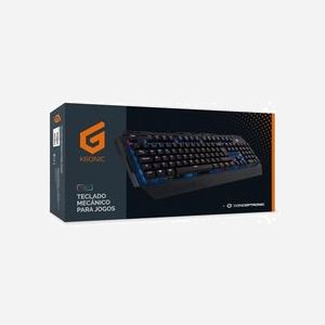 Conceptronic KRONIC01PT : Clavier Gamer USB, Mécanique, QWERTY Portugais, Rétroéclairage LED RGB, Anti-ghosting, 105 Touches, Câble 1.8m - Miniature 5