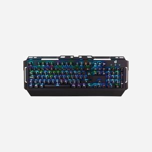 Conceptronic KRONIC01PT : Clavier Gamer USB, Mécanique, QWERTY Portugais, Rétroéclairage LED RGB, Anti-ghosting, 105 Touches, Câble 1.8m - Miniature 2
